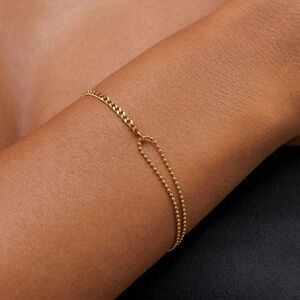 Atolea Gold Double Trouble Bracelet